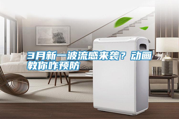 3月新一波流感來襲？動畫教你咋預防
