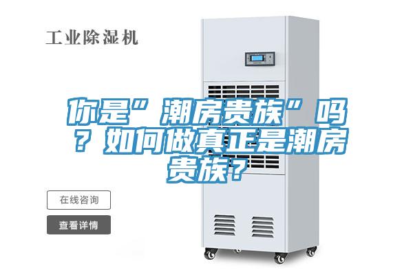 你是”潮房貴族”嗎？如何做真正是潮房貴族？