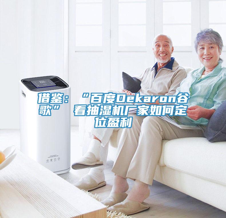借鑒：“百度Dekaron穀歌” 看抽濕機廠家如何定位盈利