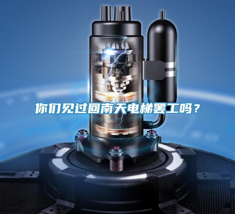 你們見過回南天電梯罷工嗎？