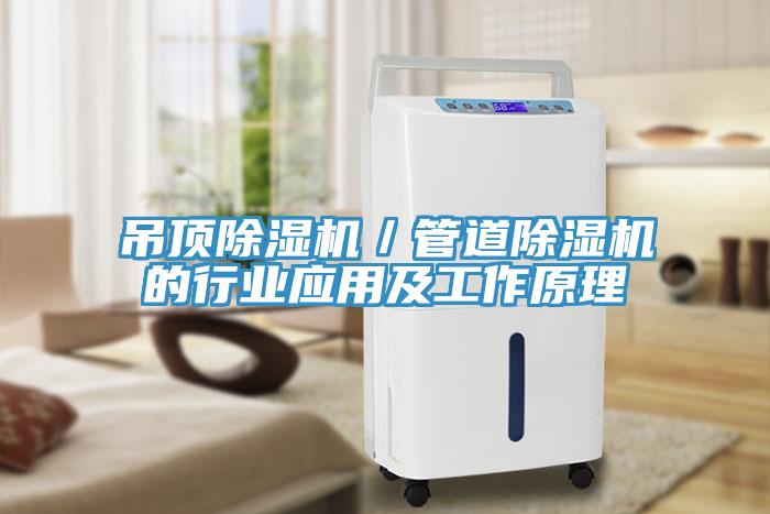 吊頂香蕉视频国产／管道香蕉视频国产的行業應用及工作原理