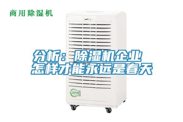 分析：香蕉视频国产企業 怎樣才能永遠是春天