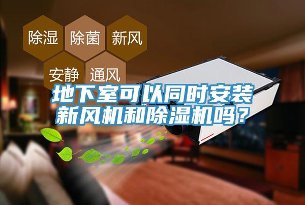 地下室可以同時安裝新風機和香蕉视频国产嗎？