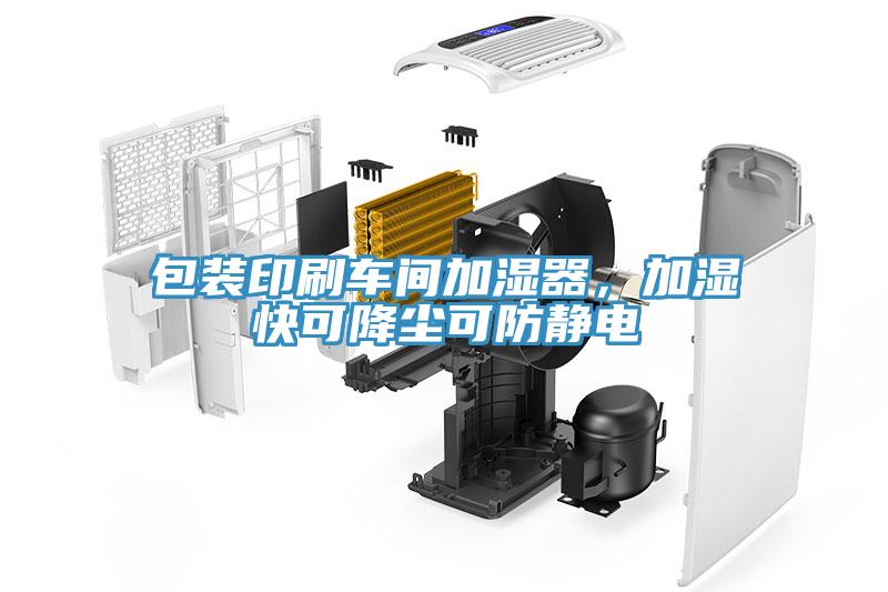 包裝印刷車間加濕器，加濕快可降塵可防靜電