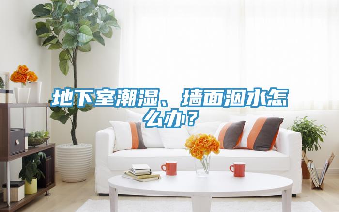 地下室潮濕、牆麵洇水怎麽辦？
