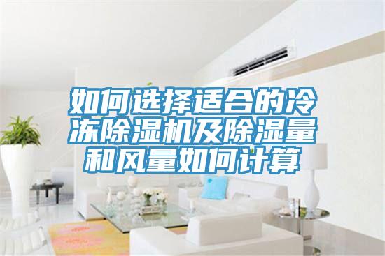 如何選擇適合的冷凍香蕉视频国产及除濕量和風量如何計算