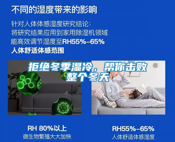 拒絕冬季濕冷，幫你擊敗整個冬天