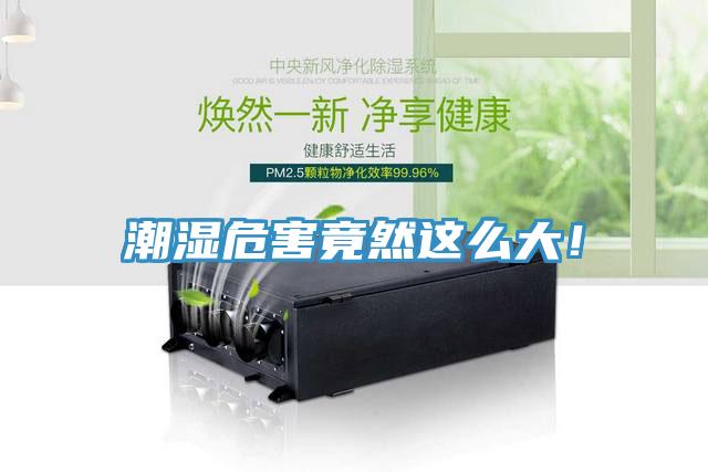 潮濕危害竟然這麽大！