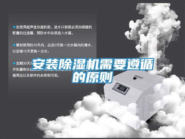 安裝香蕉视频国产需要遵循的原則