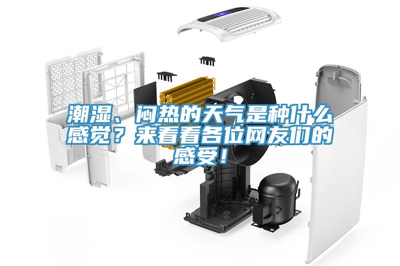 潮濕、悶熱的天氣是種什麽感覺？來看看各位網友們的感受！