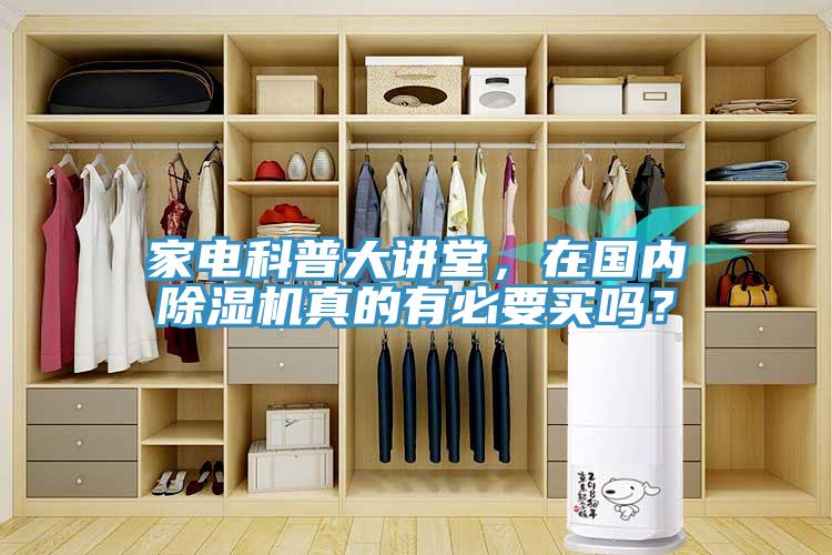 家電科普大講堂，在國內香蕉视频国产真的有必要買嗎？