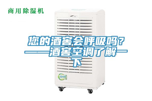 您的酒窖會呼吸嗎？——酒窖空調了解一下