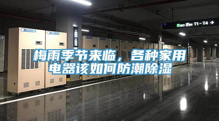 梅雨季節來臨，各種家用電器該如何防潮除濕