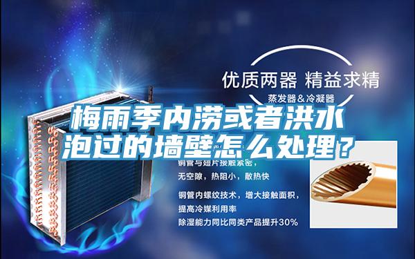 梅雨季內澇或者洪水泡過的牆壁怎麽處理？
