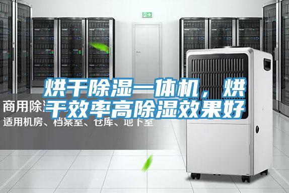烘幹除濕一體機，烘幹效率高除濕效果好