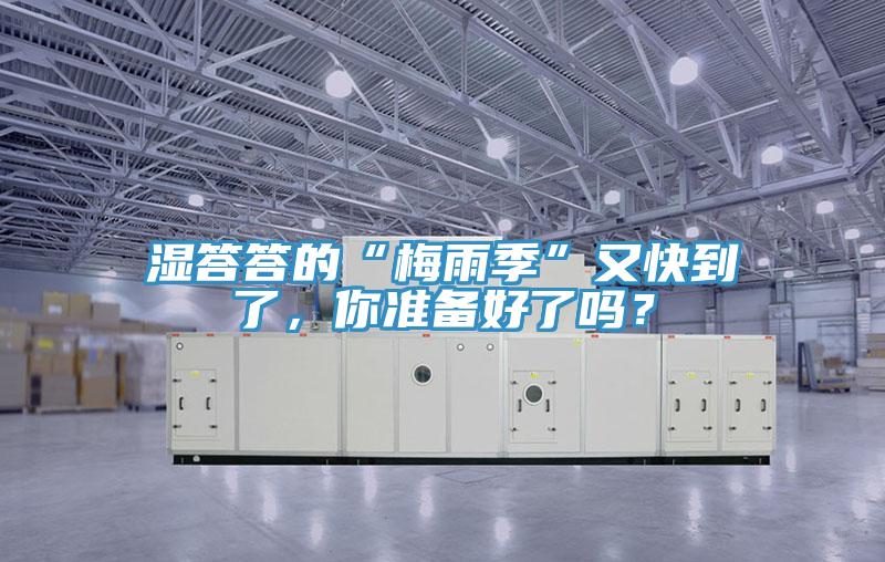 濕答答的“梅雨季”又快到了，你準備好了嗎？