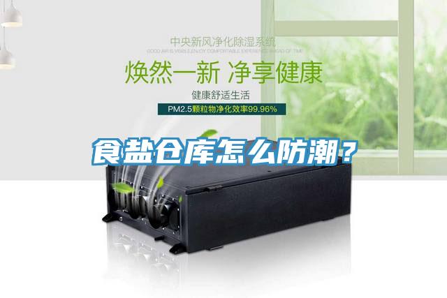 食鹽倉庫怎麽防潮？
