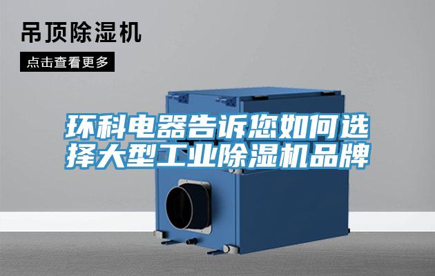 環科電器告訴您如何選擇大型工業香蕉视频国产品牌