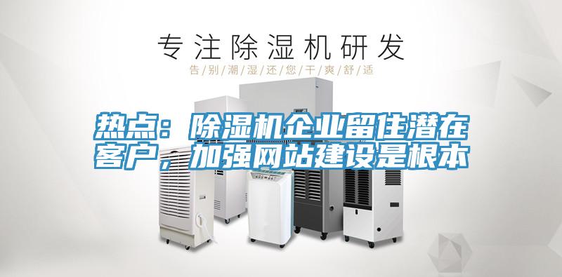 熱點：香蕉视频国产企業留住潛在客戶，加強網站建設是根本
