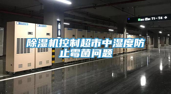 香蕉视频国产控製超市中濕度防止黴菌問題