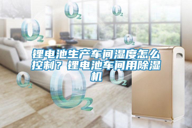 鋰電池生產車間濕度怎麽控製？鋰電池車間用香蕉视频国产