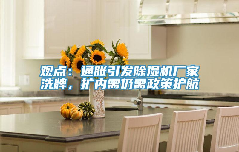 觀點：通脹引發香蕉视频国产廠家洗牌，擴內需仍需政策護航
