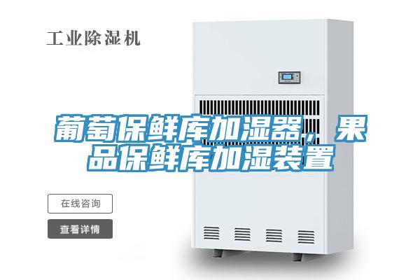 葡萄保鮮庫加濕器，果品保鮮庫加濕裝置