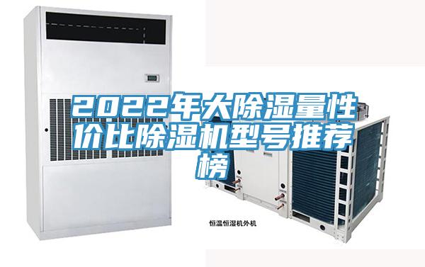 2022年大除濕量性價比香蕉视频国产型號推薦榜