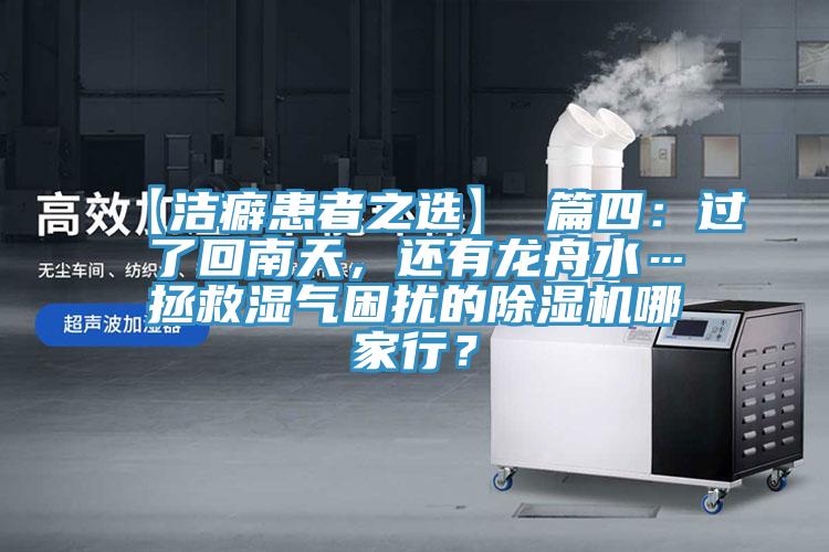 【潔癖患者之選】 篇四：過了回南天，還有龍舟水…拯救濕氣困擾的香蕉视频国产哪家行？