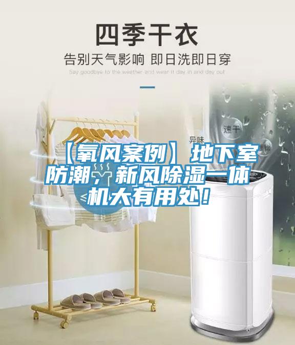 【氧風案例】地下室防潮，新風除濕一體機大有用處！
