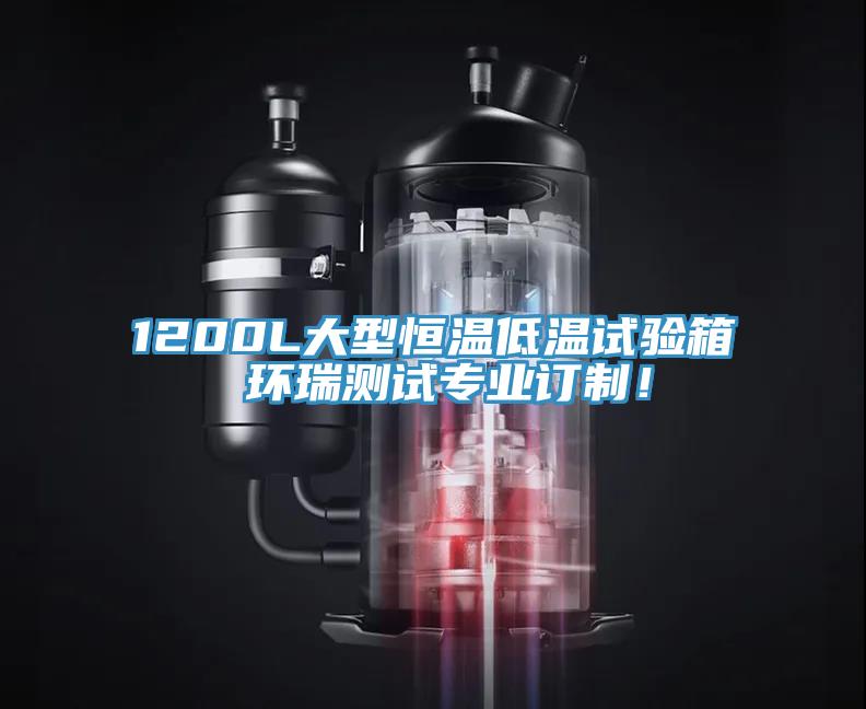 1200L大型恒溫低溫試驗箱 環瑞測試專業訂製！
