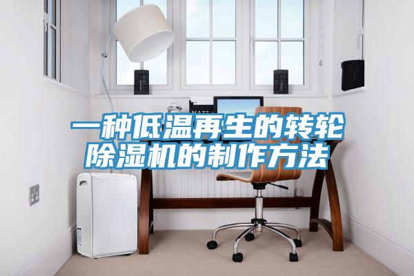 一種低溫再生的轉輪香蕉视频国产的製作方法
