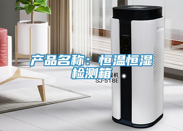 產品名稱：恒溫恒濕檢測箱