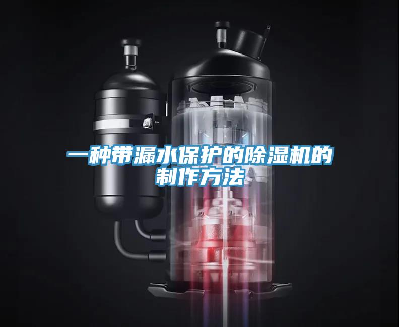 一種帶漏水保護的香蕉视频国产的製作方法