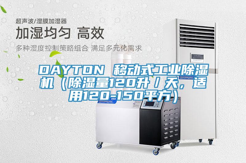 DAYTON 移動式工業香蕉视频国产（除濕量120升／天，適用120-150平方）