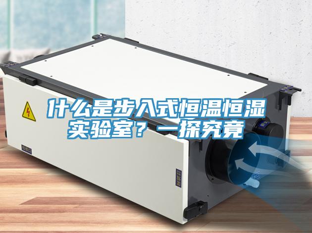 什麽是步入式恒溫恒濕實驗室？一探究竟