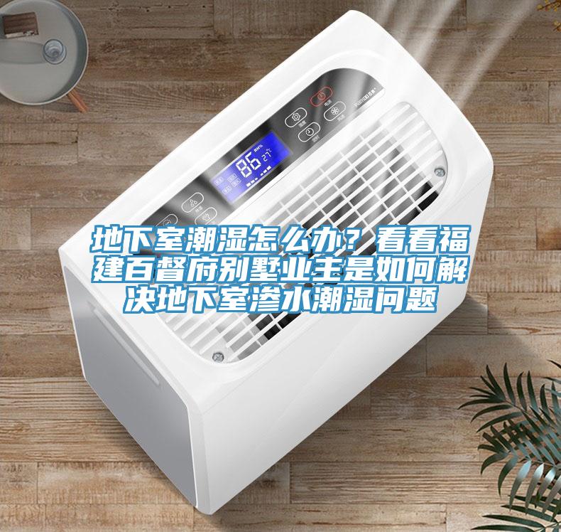 地下室潮濕怎麽辦？看看福建百督府別墅業主是如何解決地下室滲水潮濕問題