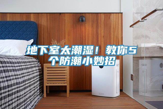 地下室太潮濕！教你5個防潮小妙招