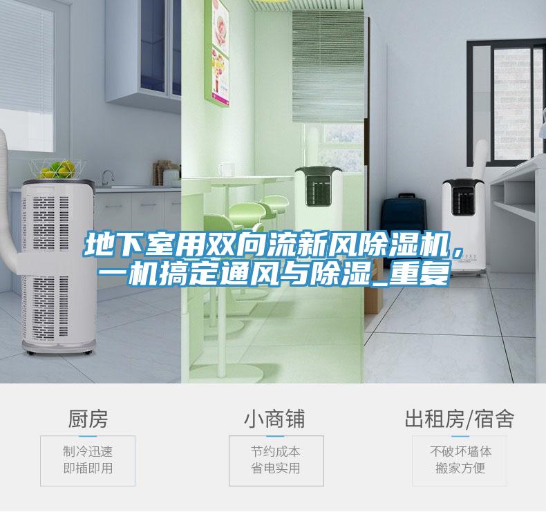 地下室用雙向流新風香蕉视频国产，一機搞定通風與除濕_重複