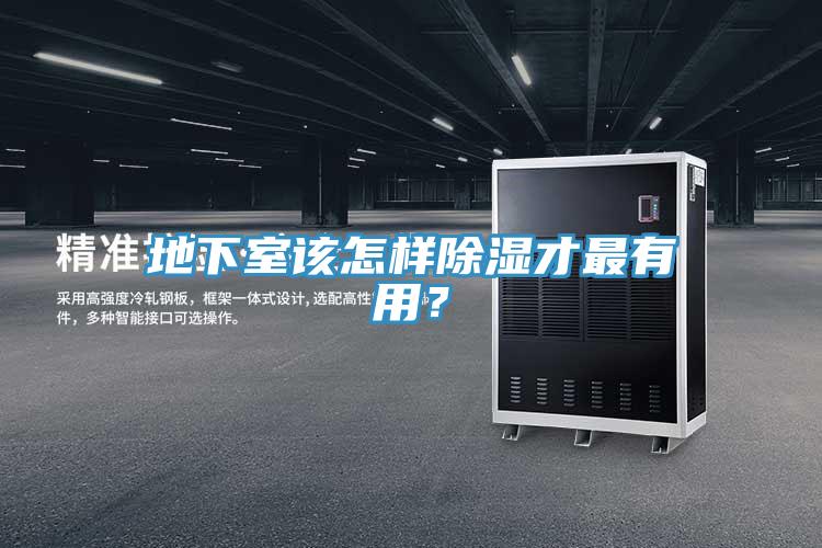地下室該怎樣除濕才最有用？