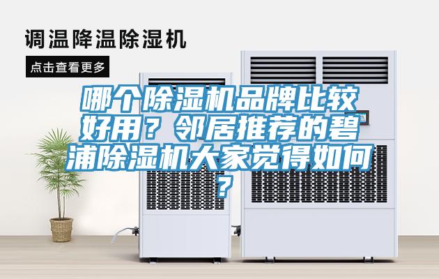 哪個香蕉视频国产品牌比較好用？鄰居推薦的碧浦香蕉视频国产大家覺得如何？