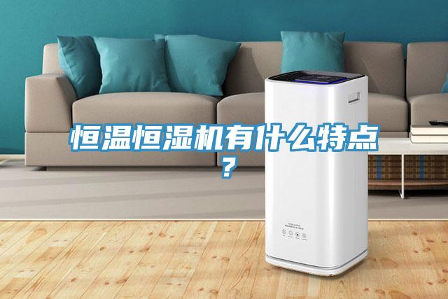 恒溫恒濕機有什麽特點？