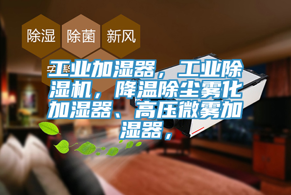 工業加濕器，工業香蕉视频国产，降溫除塵霧化加濕器、高壓微霧加濕器，