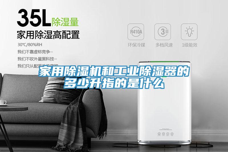 家用香蕉视频国产和工業除濕器的多少升指的是什麽