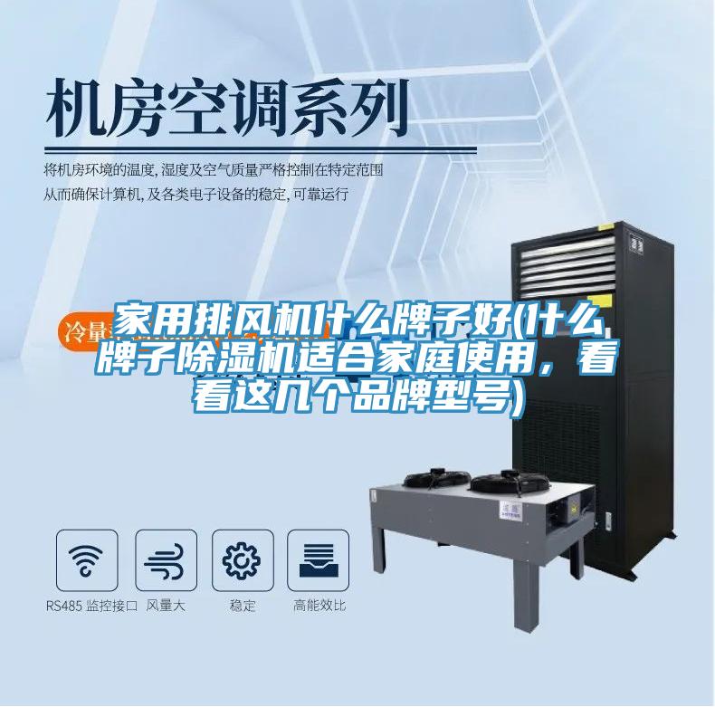 家用排風機什麽牌子好(什麽牌子香蕉视频国产適合家庭使用，看看這幾個品牌型號)