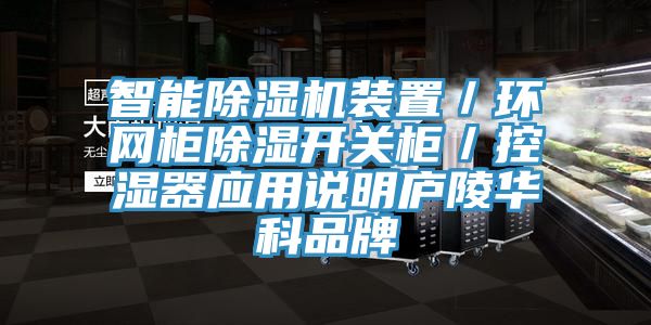 智能香蕉视频国产裝置／環網櫃除濕開關櫃／控濕器應用說明廬陵華科品牌