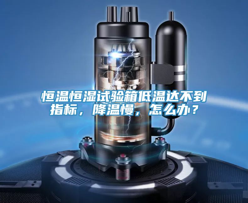 恒溫恒濕試驗箱低溫達不到指標，降溫慢，怎麽辦？