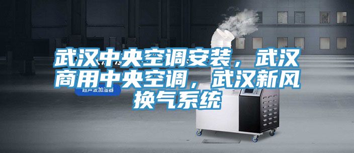 武漢中央空調安裝，武漢商用中央空調，武漢新風換氣係統