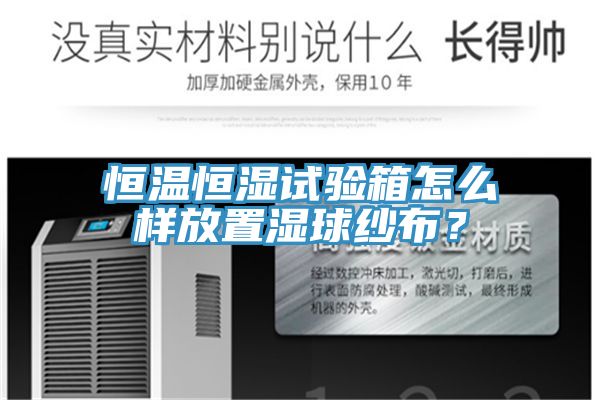 恒溫恒濕試驗箱怎麽樣放置濕球紗布？