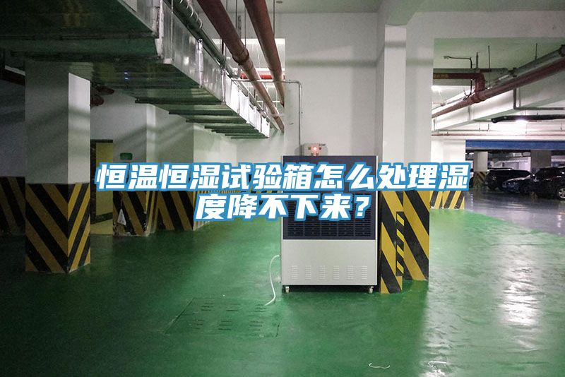 恒溫恒濕試驗箱怎麽處理濕度降不下來？
